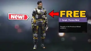 How to Unlock FREE Seraph - Precious Metal in COD Mobile | Get Seraph Character | Wisdom Frost Short