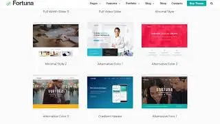 Fortuna - Responsive Multi-Purpose WordPress Theme