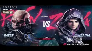 RAVEN VS ZAFINA TEKKEN 8 MOD ON ANDROID PPSSPP
