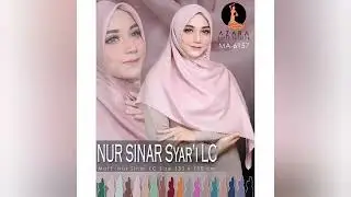 LUXURY NUR SINAR AZARA KERUDUNG SEGIEMPAT JUMBO