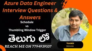 1.Schedule vs Thumbling Window Trigger in Azure data factory #azuredataengineer #azuredatabricks