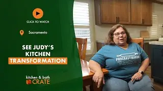 How kitchen & bath CRATE helped Judy renovate her kitchen when she was 3,000 miles away