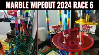 Race 6: Track Attack | Marble Wipeout Marble Race 2024