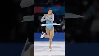 A Swedish figure skater drilled a hole in the ice.