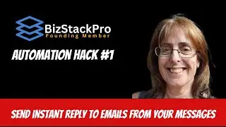 #BizStackPro   Reply to an email instantly with #BizStackProtutorial