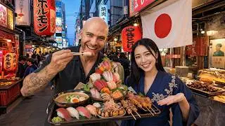 100 Hours in Tokyo, Japan! (Full Documentary) Japanese Street Food and Sushi in Tokyo!