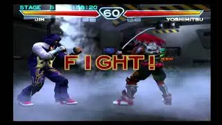 Tekken 4 Jin Kazama Gameplay | PS3 4K Remaster