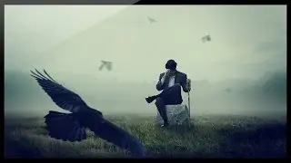 Photoshop Compositing Tutorial - Create a Melancholic Photo Manipulation Scene