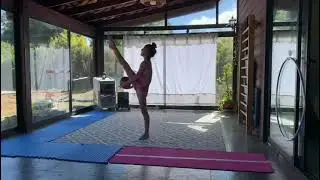 * Esperanza Escudero - ball * (COVID19 Quarantine) Rhythmic Gymnastics Chile 2020