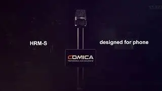 【Introducing】Comica HRM-S Reporter/Interview microphone for smartphone Plug and Go? We are pro