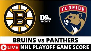 FLORIDA PANTHERS VS BOSTON BRUINS LIVE 🏒 NHL Playoff Game Score MAY 17, 2024 - Game 6
