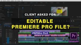 How To Share Premiere Pro Project Files With Source Footages | Premiere Pro Tutorial