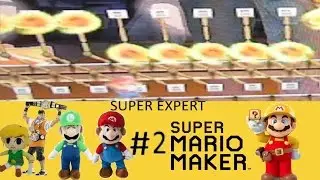 The Bear Show Gaming: Super Mario Maker - 100 Mario Challenge Super Expert Part #2