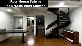 Row House for SALE in VASHI Navi Mumbai | (G+2) with 2 Terrace | Row House For Rent@GM Real Estate