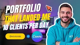 How to Make a FREE Portfolio Website in Canva (No Code Needed!)