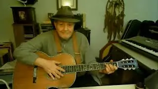 Guitar picking on a 000-45