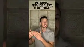 401K UPDATE FOR 2022 | Personal Finance Alert #shorts #investing #401k #stockmarket