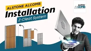 Alstone Alcomb Installation | Aluminium Honeycomb Panel Z-Cleat System