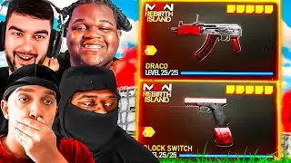 NEW HOOD LOADOUTS ON WARZONE REBIRTH ISLAND..😈