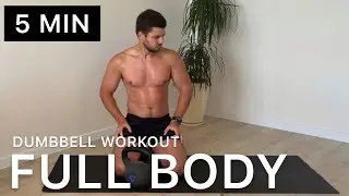 5 MIN KETTLEBELL WORKOUT FOR BEGINNERS | HOME WORKOUT