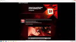 AMD FX 8 Core Processor - First Look