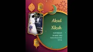 Template Video Undangan Pernikahan Digital - UDnikah.com #01