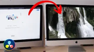 FASTEST Way to Change a Monitor Screen in DaVinci Resolve