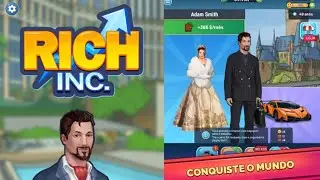 Rich inc. Magnata como ficar Rico, gameplay - Viviane Fernandes