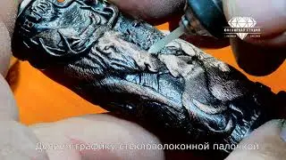 Наводим Графику на  чехле  для зажигалок. #shorts #чехолдлязажигалки