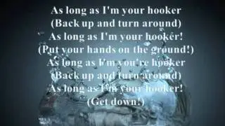 Lady GaGa - Government Hooker, lyrics on screen