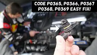KIA OPTIMA CODE P0365 P0366 P0367 P0368 P0369 CAMSHAFT POSITION SENSOR FIX