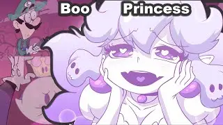 Luigi x BOO Princess -MARIO BROS PARODY