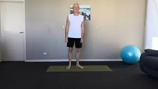 Welcome to get up off the floor challenge to test strength, flexibility & balance.  