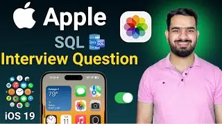 Apple SQL Interview Question | SQL Tutorial | Raghav Decodes