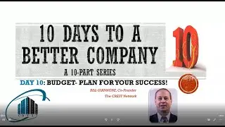 10 Days To A Better Company   Pt 10  Budget