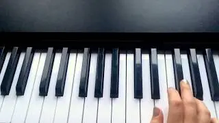 Учимся играть на пианино легко! Разбор "Очи чёрные"