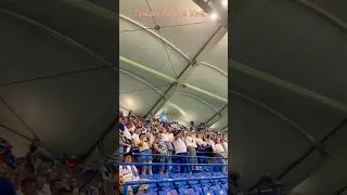 Воронежские болельщики, поют песни Юрия Хоя, Туман. Арена Ростов.