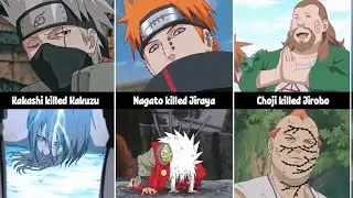 Who Killed whom in Anime Naruto/Boruto