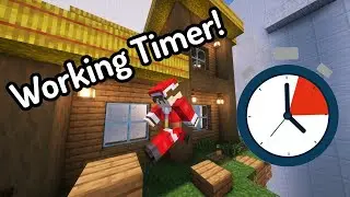 How to make a timer with command blocks! (Voice reveal)