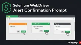 How to handle Alert, Confirmation, Prompt popup in Selenium WebDriver
