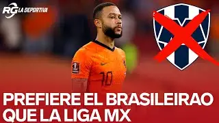 ¿Memphis Depay prefirió jugar en Brasil que llegar a Rayados de Monterrey? 👀🤔