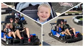 Fun with the Kids on Go Carts  |  July 2021