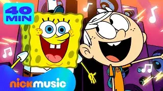 SpongeBob & Loud House End of Summer Playlist! 🎶| 40 Minutes | Nick Jr. Music