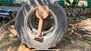 Tractor Cage wheel lifting | Erode Dhanush