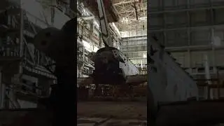 Risked my life to see these abandoned space shuttles #baikonur #urbex #abandoned