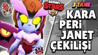 KARA PERİ JANET KOSTÜM ÇEKİLİŞİ - BRAWL STARS