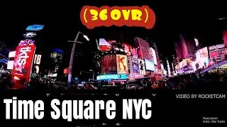 [360 VR] New York Times Square in 360 Degree Video