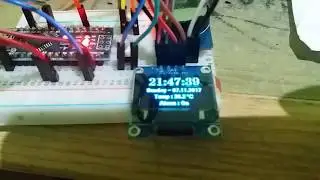 OLED 0.96 I2C Arduino Nano DS3231