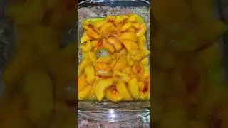 Easy Peach Cobbler🍑