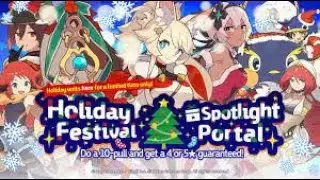 it's an early christmas (World Flipper Xmas rerun pulls)
